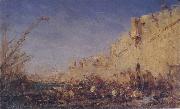 Felix Ziem The Ramparts,Algiers oil painting picture wholesale